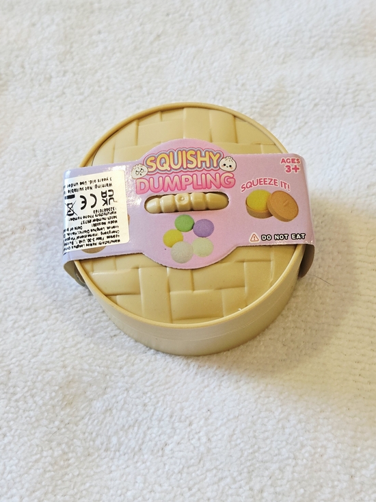 Squishy Dumpling Other - Sensory Squeeze Toy - Beige